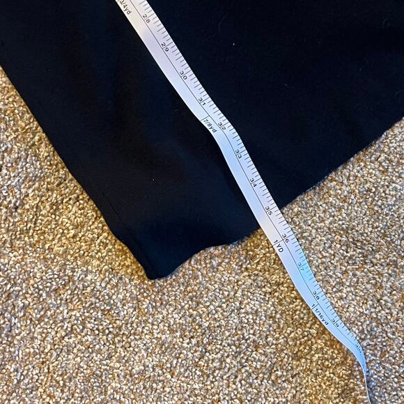 INC Women's Black Embroidered Jeweled Bell Sleeve Dress Purple Floral. Size L-XL - Picture 5 of 7